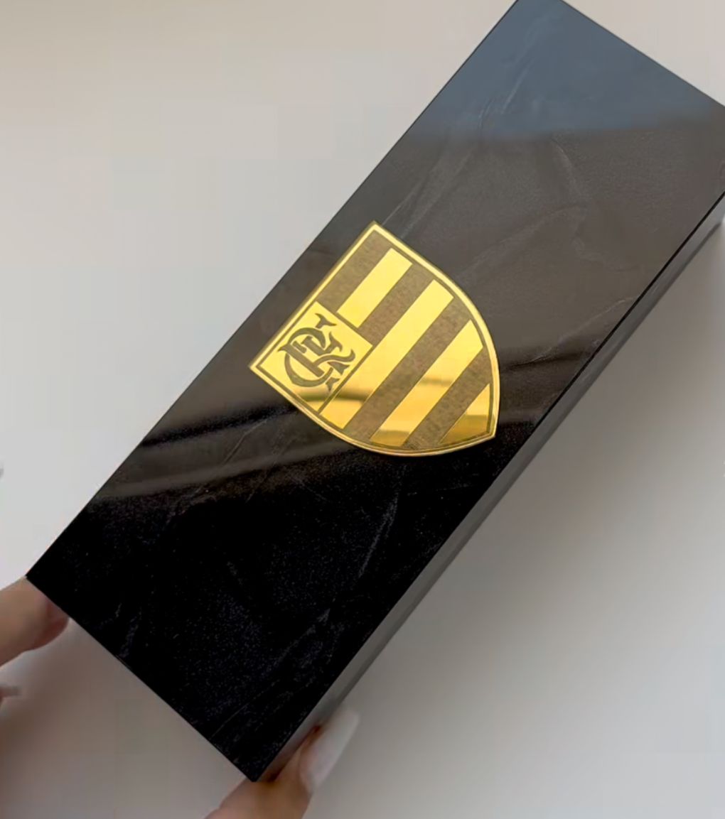 Dominó de Resina Personalizado Flamengo – Edição Holográfica