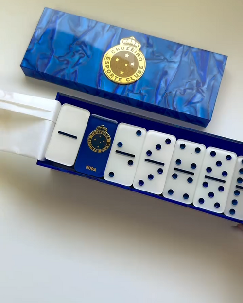 Dominó de Resina Personalizado Cruzeiro – Edição Holográfica