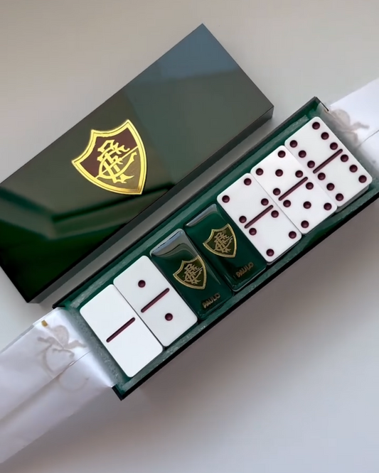 Dominó de Resina Personalizado Fluminense – Edição Holográfica