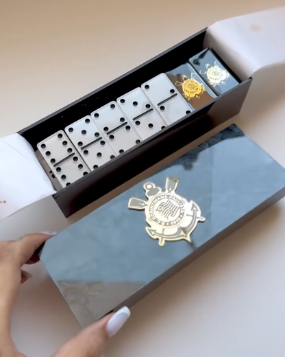 Dominó de Resina Personalizado Corinthians – Edição Holográfica