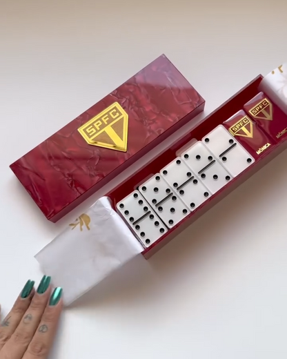 Dominó de Resina Personalizado São Paulo – Edição Holográfica